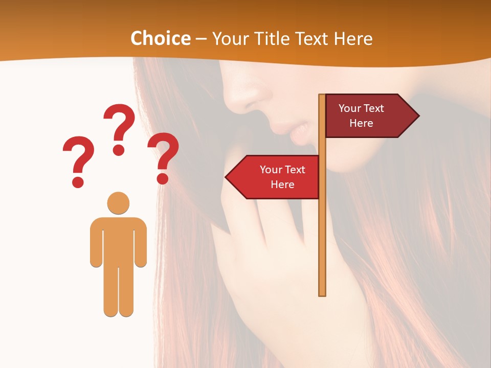 Ginger Straight Wellness PowerPoint Template