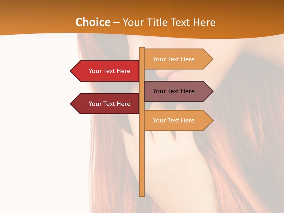 Ginger Straight Wellness PowerPoint Template