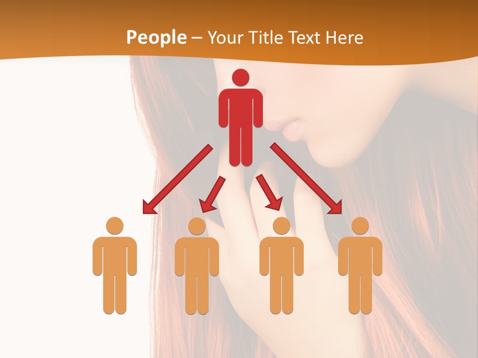 Ginger Straight Wellness PowerPoint Template