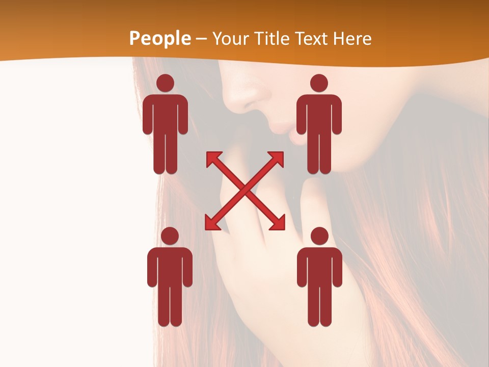 Ginger Straight Wellness PowerPoint Template