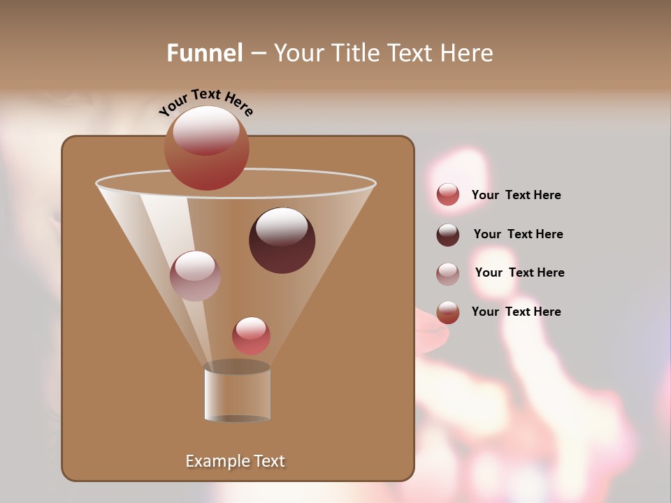 Cosmetic Girl Fashion PowerPoint Template