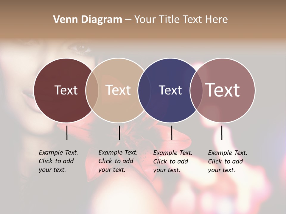 Cosmetic Girl Fashion PowerPoint Template