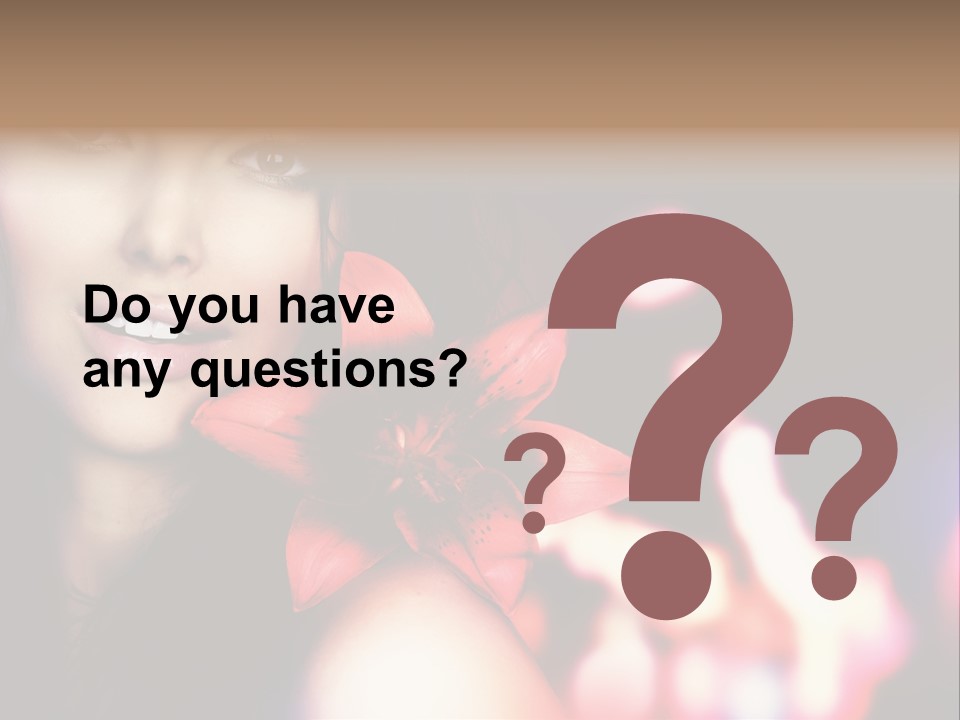 Cosmetic Girl Fashion PowerPoint Template