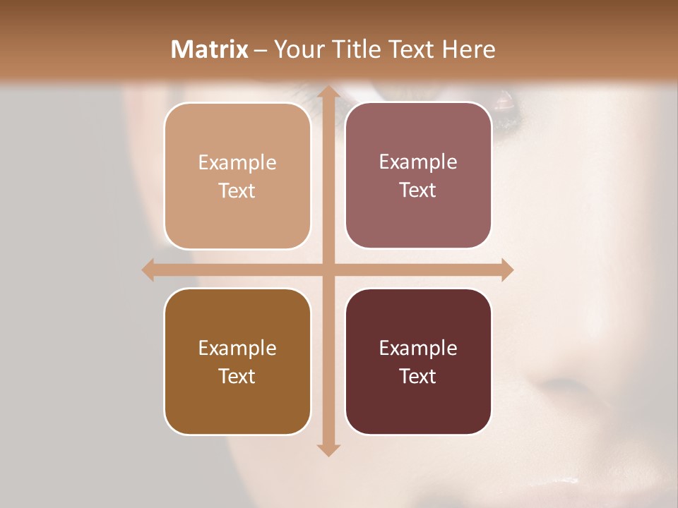 Eyes Black Luxury PowerPoint Template