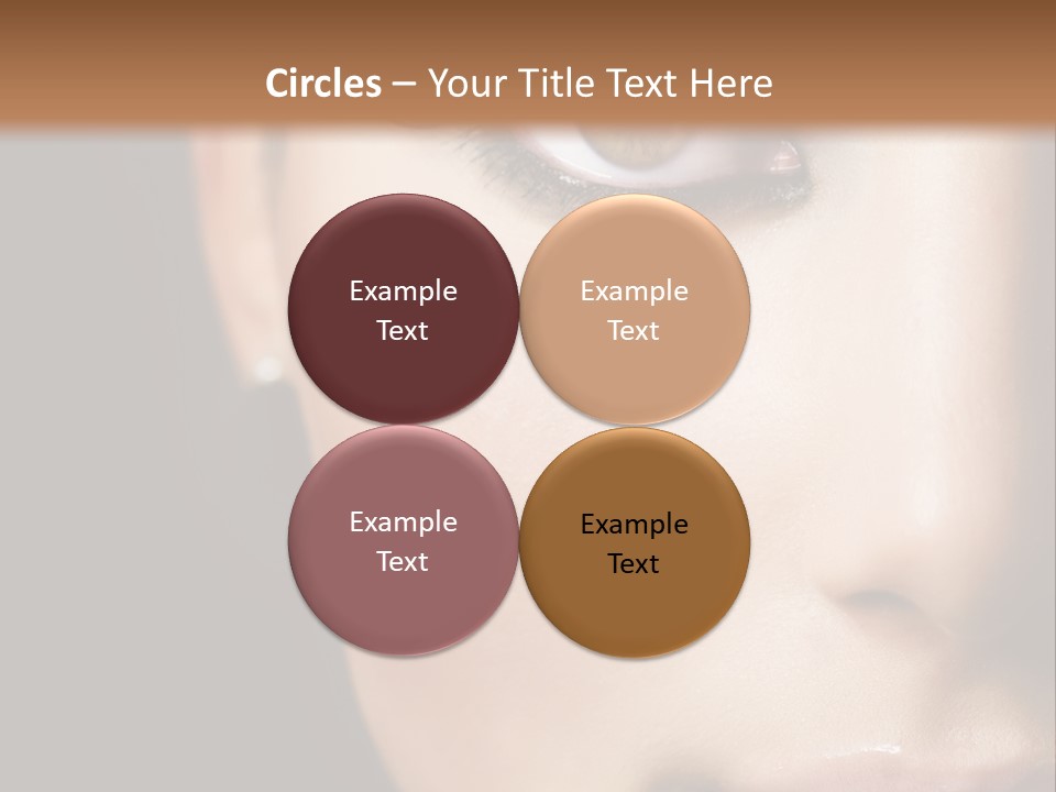 Eyes Black Luxury PowerPoint Template