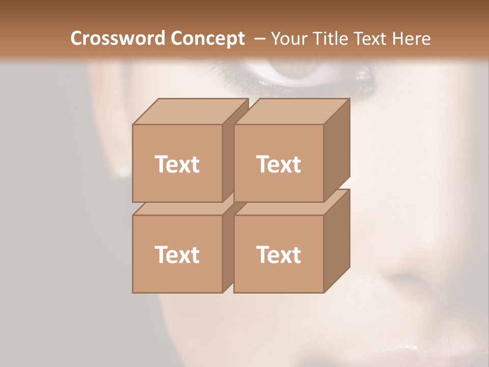 Eyes Black Luxury PowerPoint Template