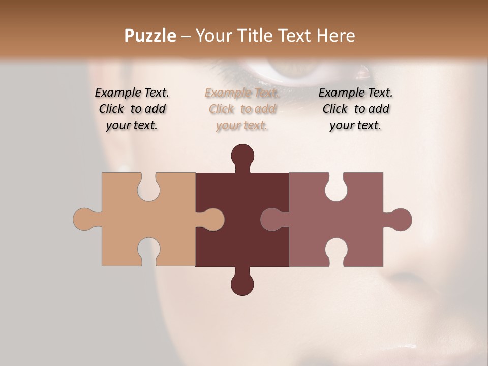 Eyes Black Luxury PowerPoint Template