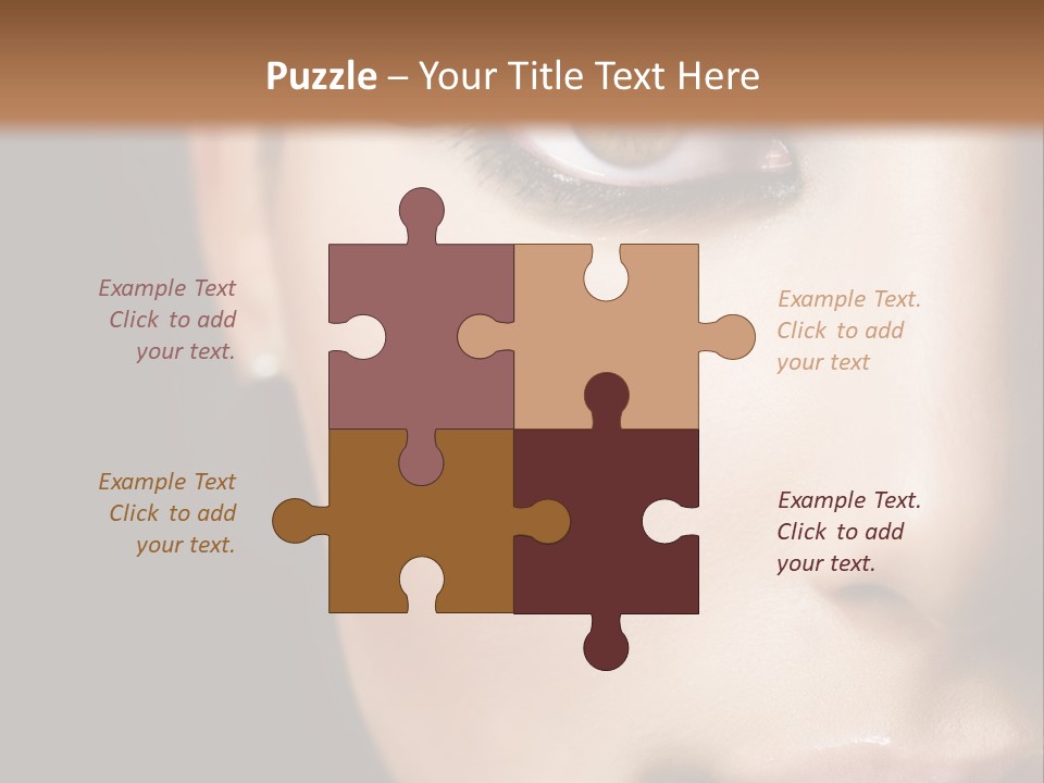 Eyes Black Luxury PowerPoint Template