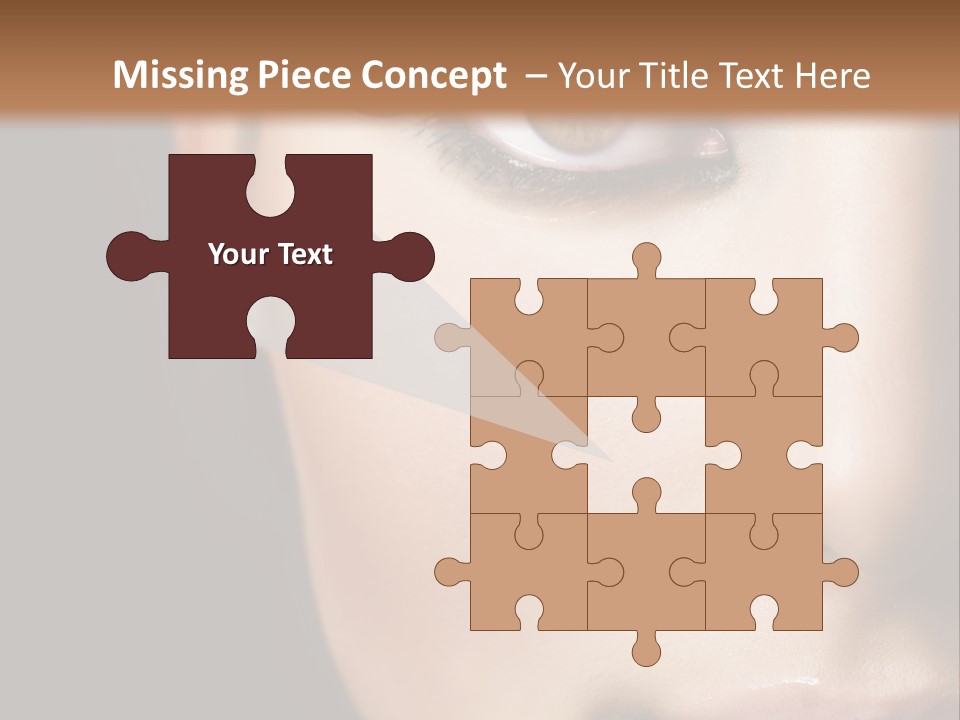 Eyes Black Luxury PowerPoint Template