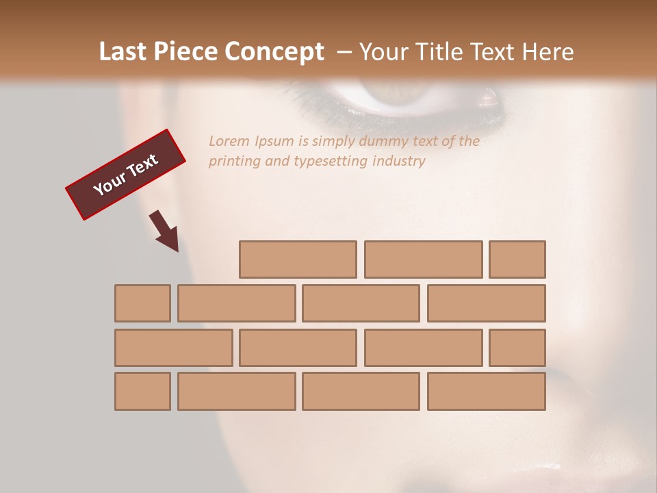 Eyes Black Luxury PowerPoint Template