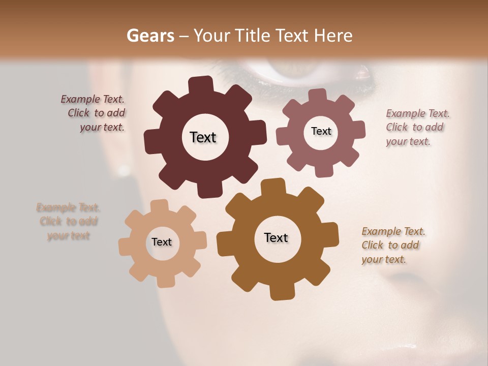 Eyes Black Luxury PowerPoint Template