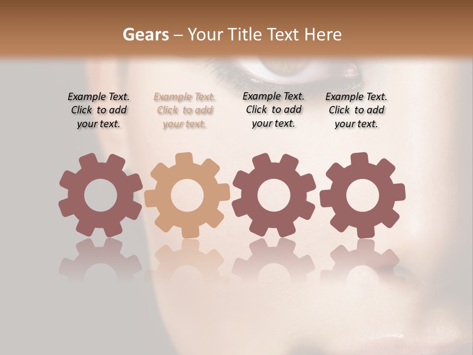 Eyes Black Luxury PowerPoint Template