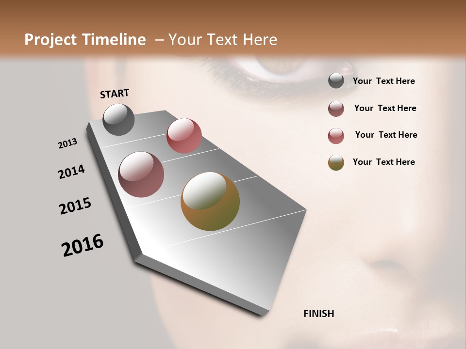 Eyes Black Luxury PowerPoint Template