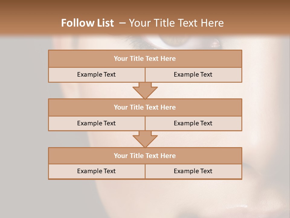 Eyes Black Luxury PowerPoint Template