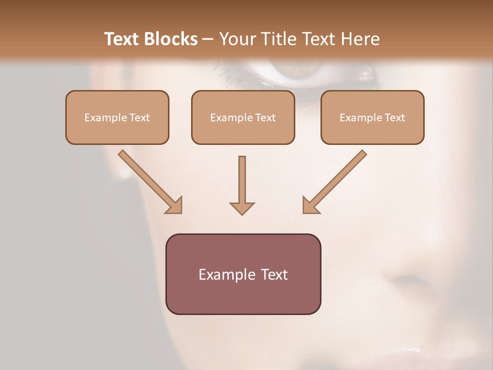 Eyes Black Luxury PowerPoint Template