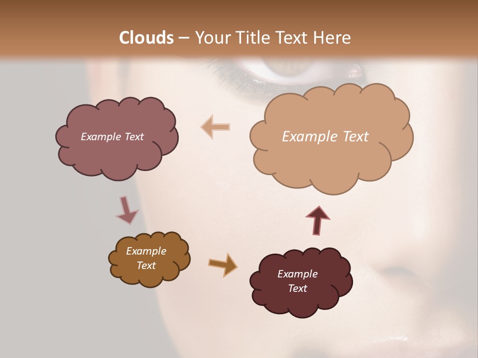 Eyes Black Luxury PowerPoint Template