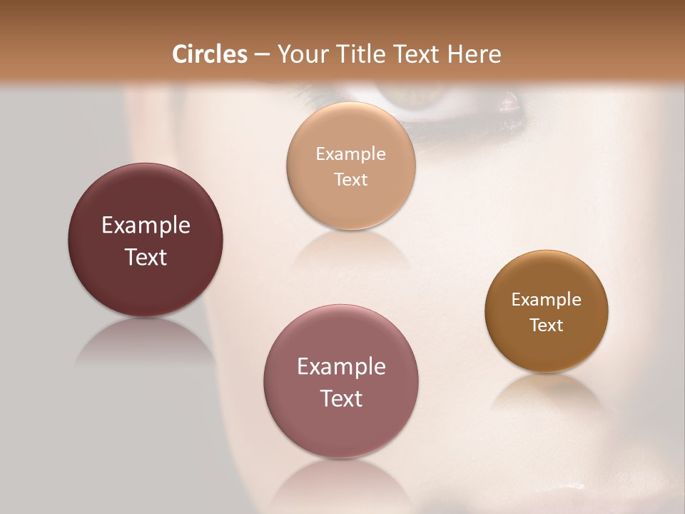 Eyes Black Luxury PowerPoint Template