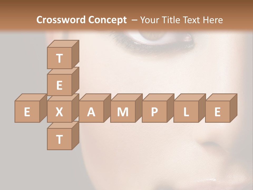 Eyes Black Luxury PowerPoint Template