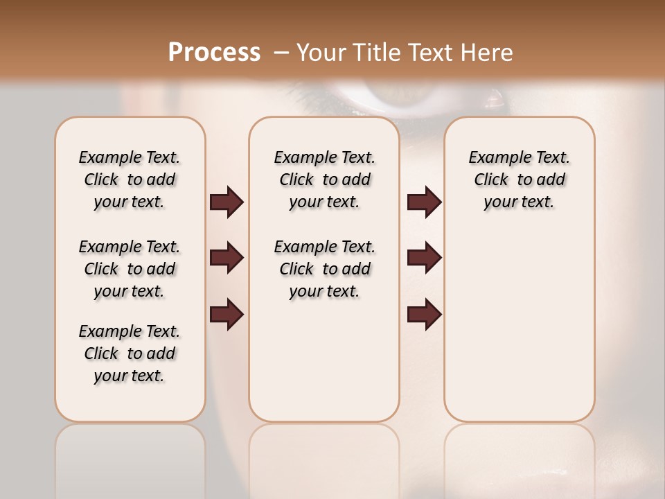 Eyes Black Luxury PowerPoint Template