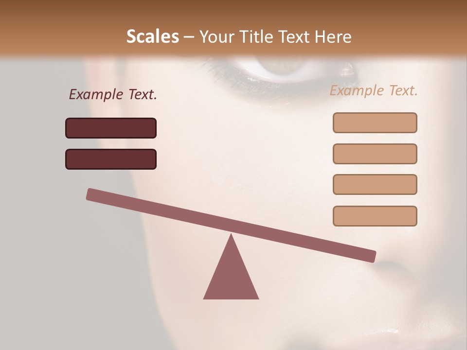 Eyes Black Luxury PowerPoint Template