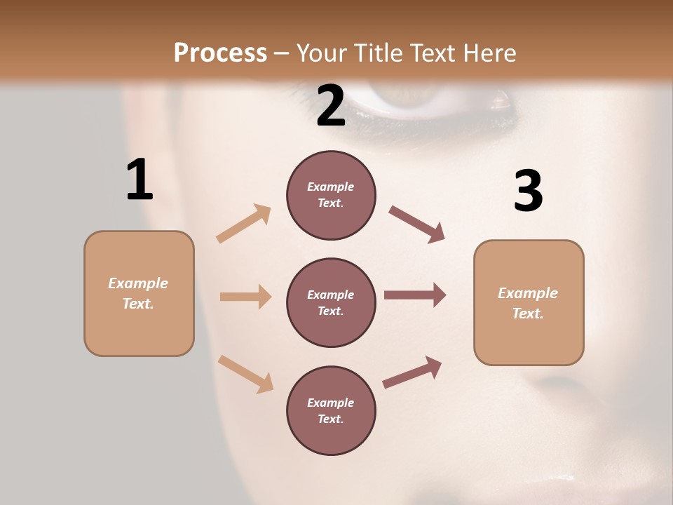 Eyes Black Luxury PowerPoint Template