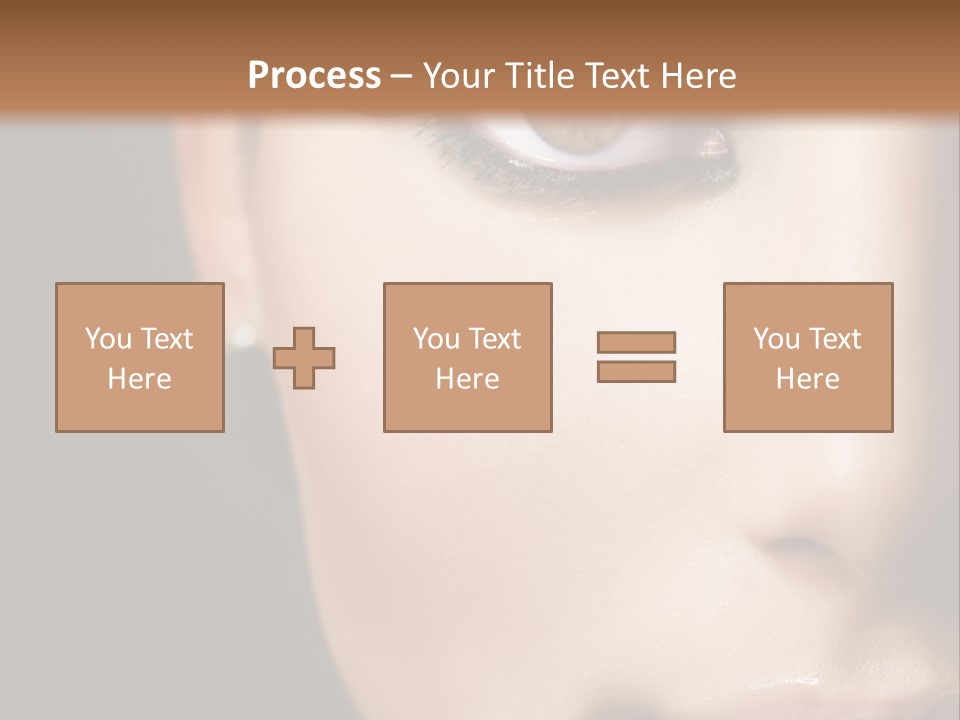 Eyes Black Luxury PowerPoint Template
