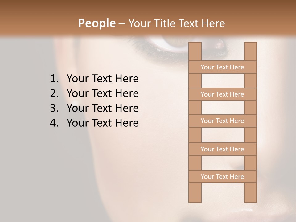 Eyes Black Luxury PowerPoint Template