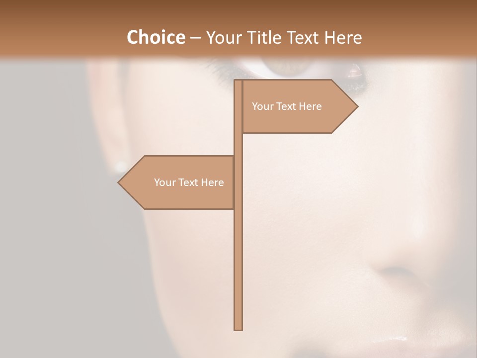 Eyes Black Luxury PowerPoint Template