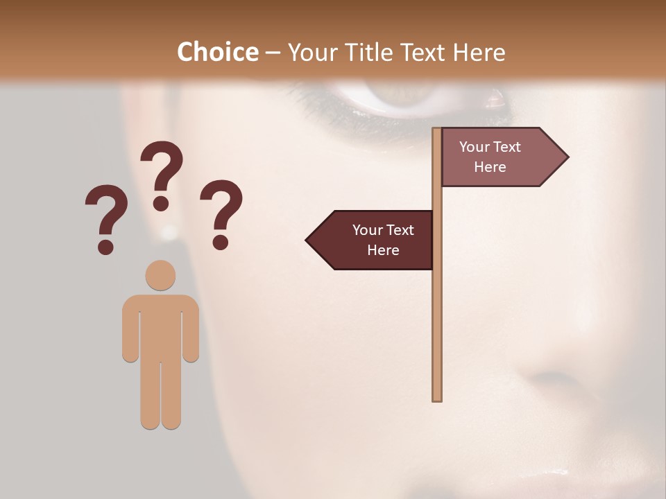 Eyes Black Luxury PowerPoint Template