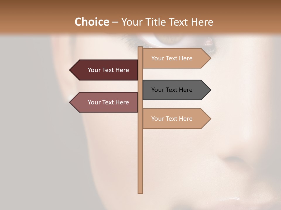 Eyes Black Luxury PowerPoint Template