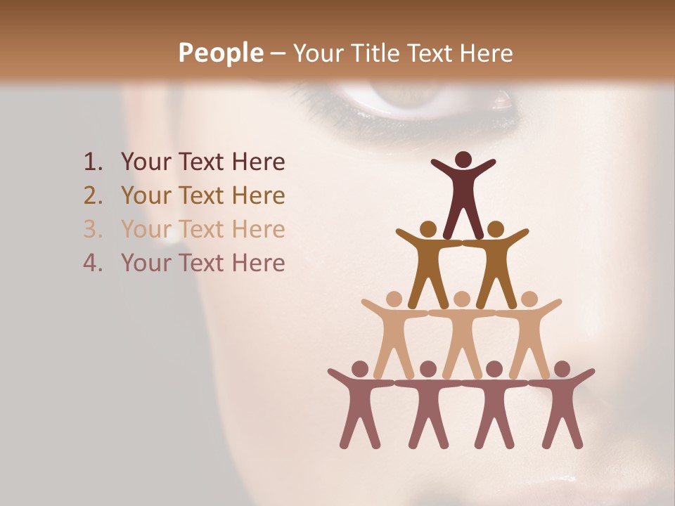 Eyes Black Luxury PowerPoint Template