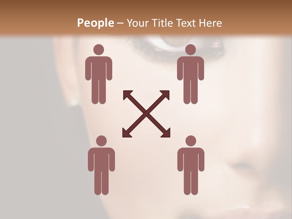 Eyes Black Luxury PowerPoint Template