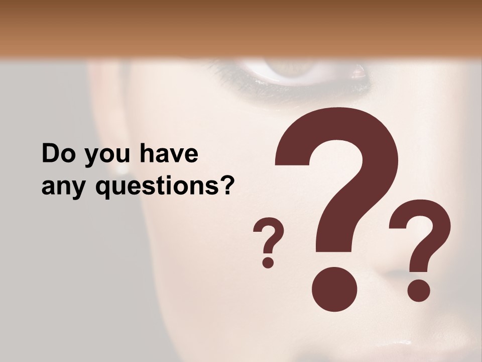 Eyes Black Luxury PowerPoint Template