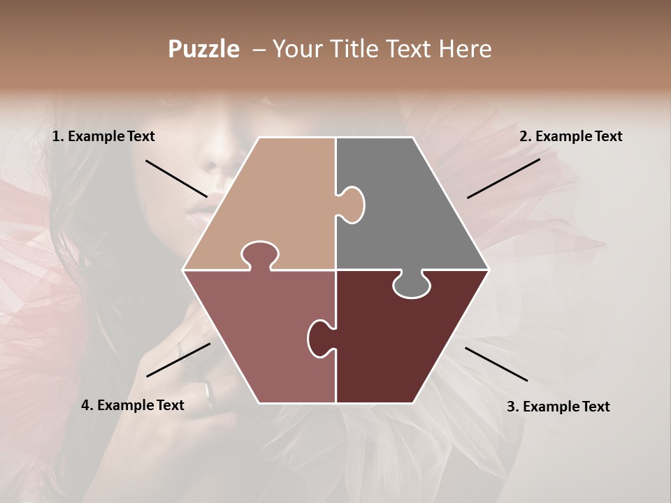 Figure Fresh Posing PowerPoint Template