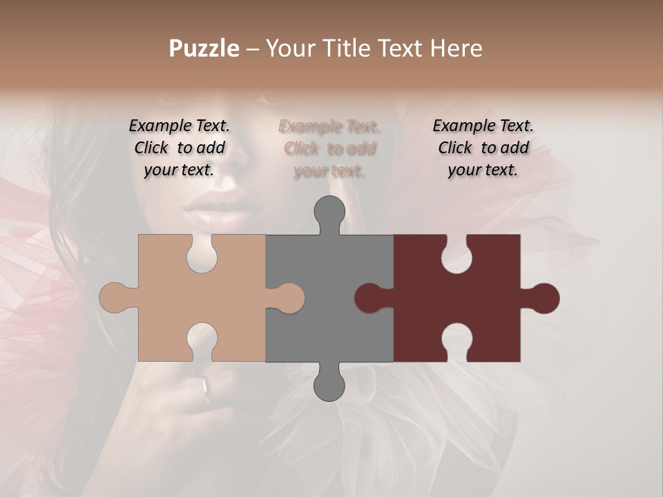 Figure Fresh Posing PowerPoint Template