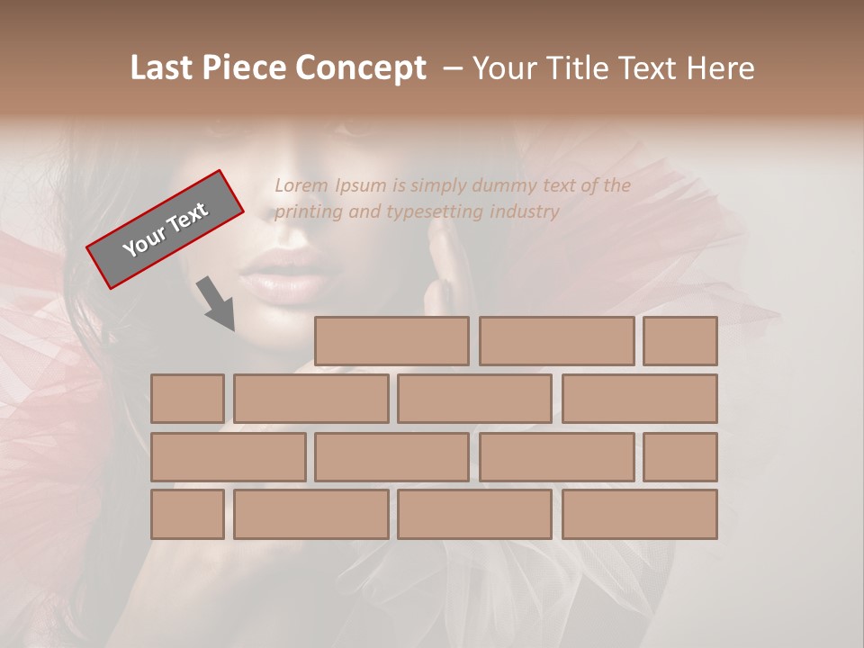 Figure Fresh Posing PowerPoint Template