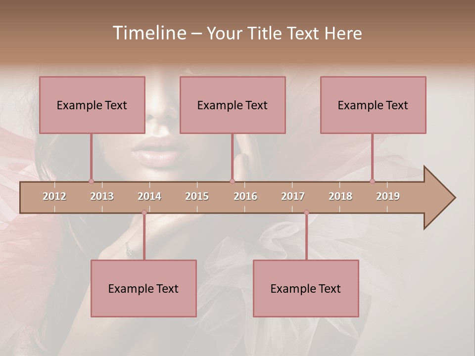 Figure Fresh Posing PowerPoint Template