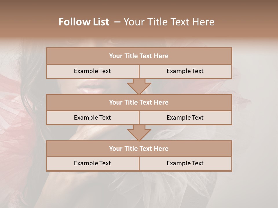 Figure Fresh Posing PowerPoint Template