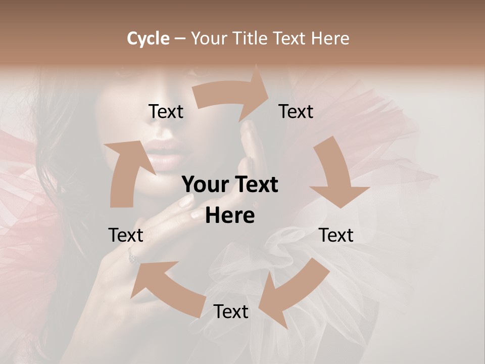 Figure Fresh Posing PowerPoint Template