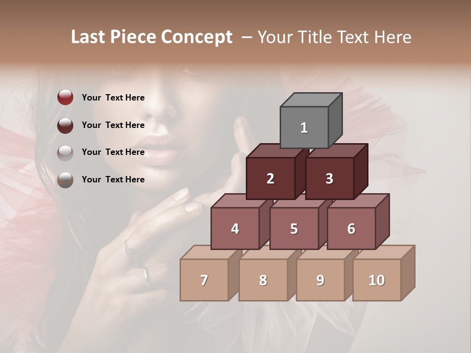 Figure Fresh Posing PowerPoint Template