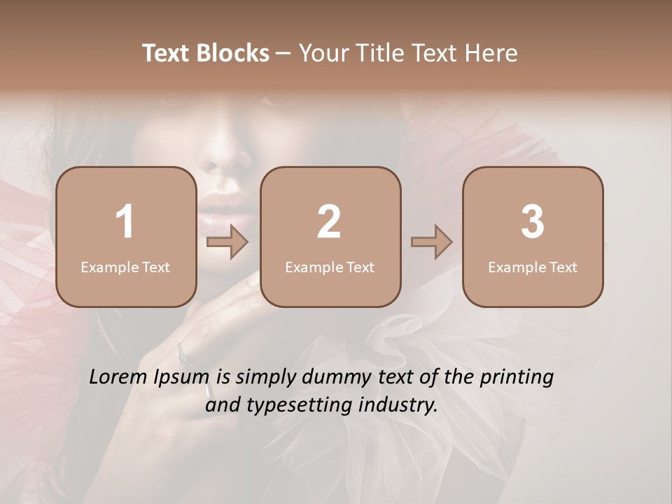 Figure Fresh Posing PowerPoint Template