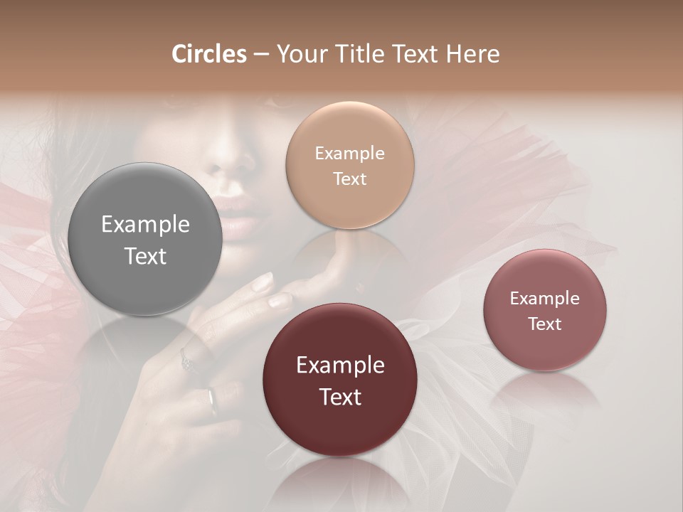 Figure Fresh Posing PowerPoint Template