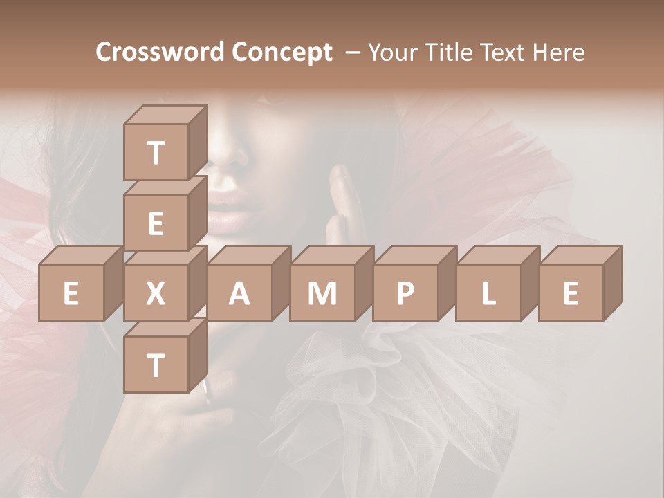 Figure Fresh Posing PowerPoint Template