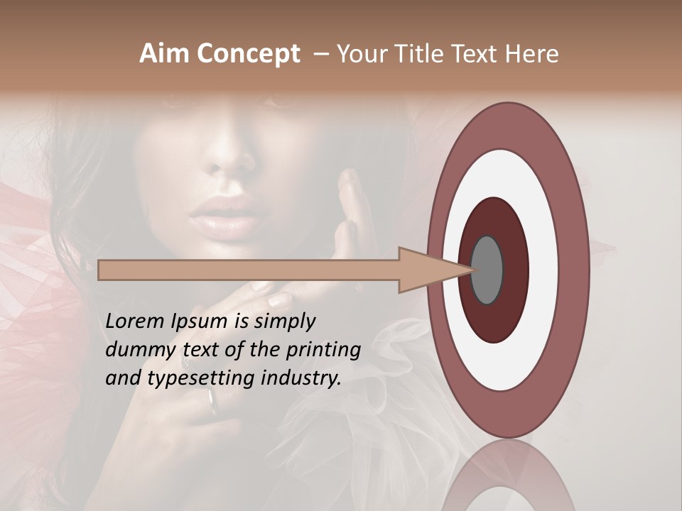 Figure Fresh Posing PowerPoint Template