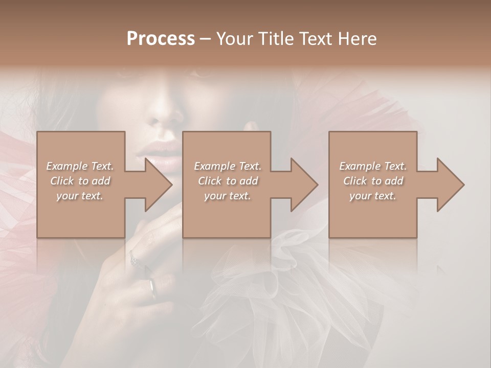 Figure Fresh Posing PowerPoint Template