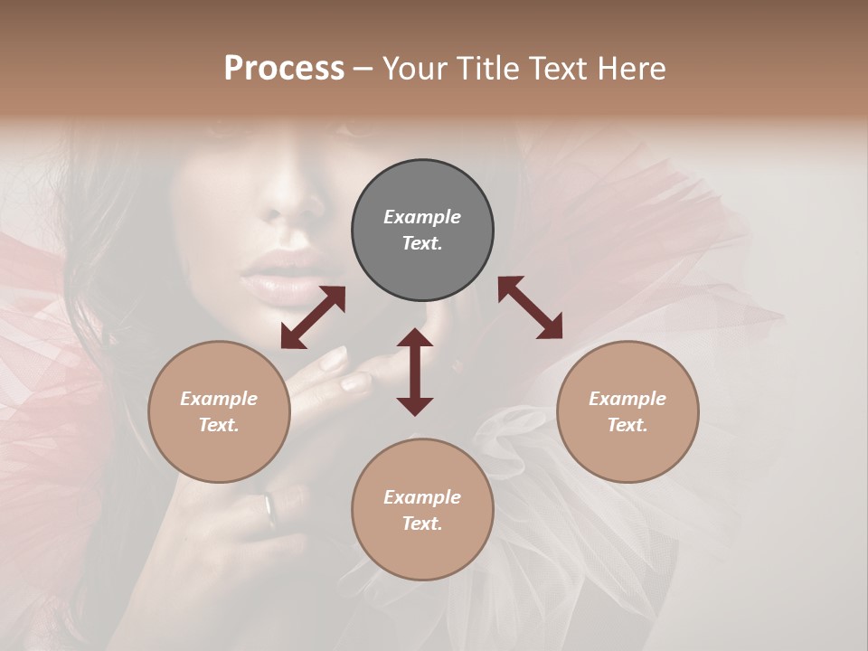 Figure Fresh Posing PowerPoint Template
