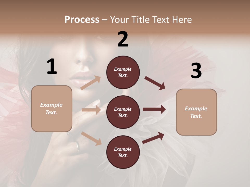Figure Fresh Posing PowerPoint Template