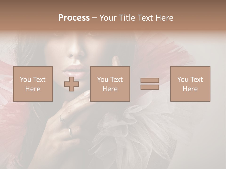 Figure Fresh Posing PowerPoint Template
