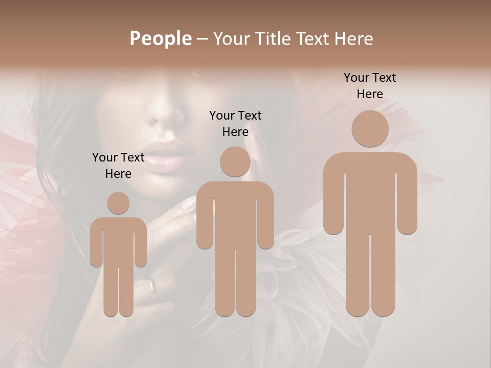 Figure Fresh Posing PowerPoint Template