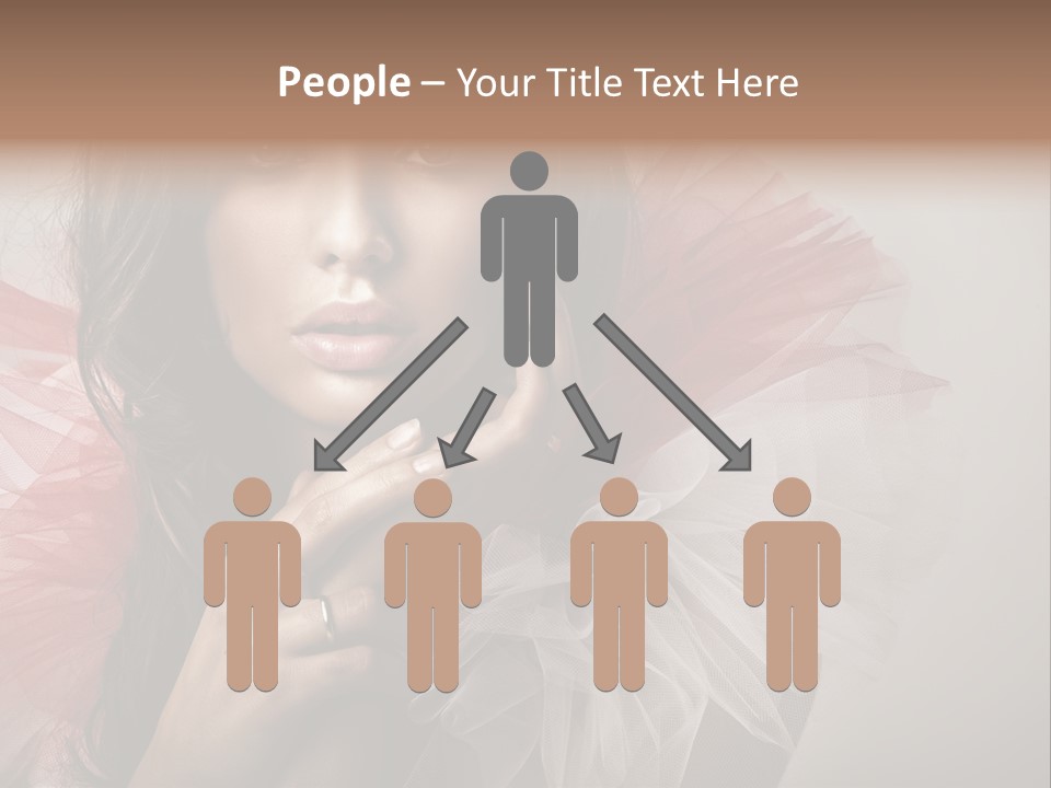 Figure Fresh Posing PowerPoint Template